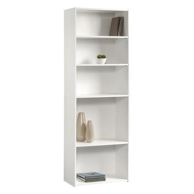 China High Capacity Top Quality Freely Combinable 5 Tier Wood Storage Shelf Bookcase for sale