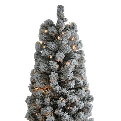 China Morden New Style Multiple Artificial Giant Christmas Tree Decotated Assembled White Christmas Tree for sale