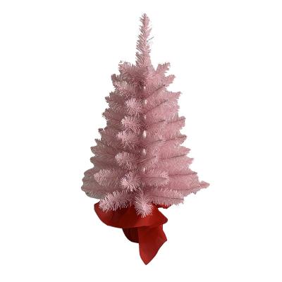 China Factory Price Cheapest Professional Design Morden Christmas Tree Mini Hangers Red Velvet Bows Christmas Tree for sale