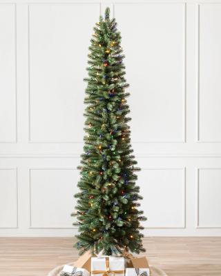 China Morden High Quality Home Decor Slim Pe Christmas Tree for sale