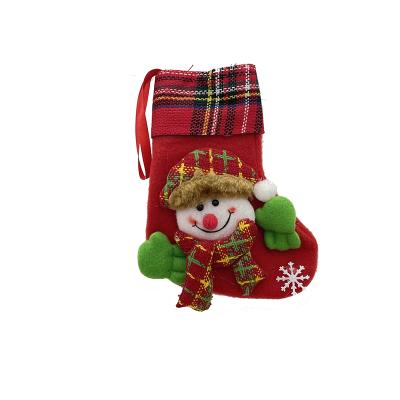 China Christamas Decoration Christmas Ornament Christmas Gift Sack Apple Gift Old Man Nonwoven Christmas Stocking for sale