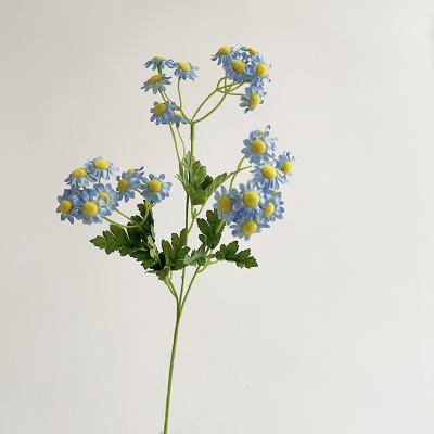 China Artificial Morden New Arrival Artificial Flower Suppliers Decoration Chamomile for sale