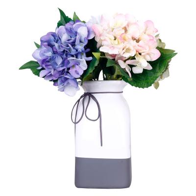 China Wholesale Cheap Artificial Morden Mini Home Table Decoration Hydrangea Flowers for sale