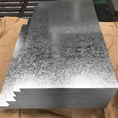 China 0.4-3mm Thickness Electro Galvanized Sheet Steel Regular Spangle GI for sale