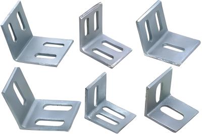 China ISO Certified Zinc Plated Metal Shelf Brackets For Building Pre Embedded Fastening for sale