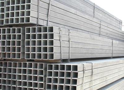 China 30*30 ISO9001 Certified Galvanized Square Pipe For Structural And Hydraulic for sale