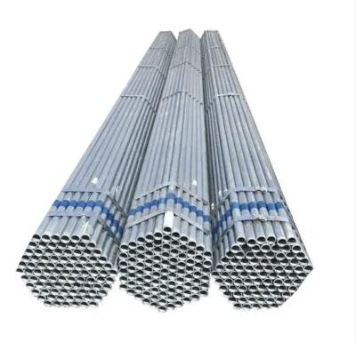 China 12M Round Hot Dip Galvanized Mild Steel Pipe For Petroleum Cracking for sale