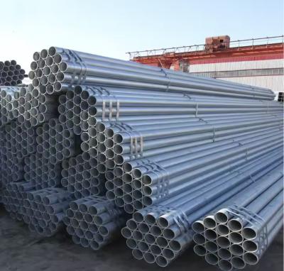 China Round Rectangular Hot Rolled Galvanized Steel Galvanized Metal Pipe for sale