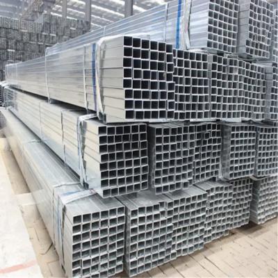 Chine St37 200 mm épaisseur tubes carrés galvanisés pour tuyaux spéciaux disponibles à vendre