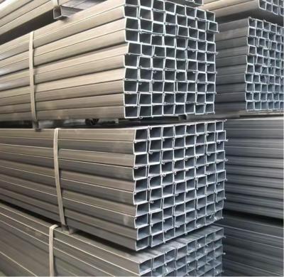 China Square Or Rectangular Galvanized Square Steel Pipe For Construction Engineering for sale