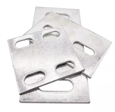 China Sliver Customized Concrete Embed Plate With Headed Studs And Zinc Plated Surface for sale