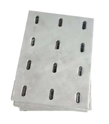 China Galvanizing Embedded Parts Embed Plate With Color Zinc Plating for sale