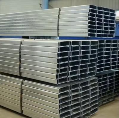 China High-Strength Galvanized U-Channel Steel For Durable Outdoor Frameworks for sale