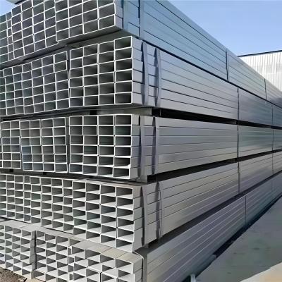 Cina 25x25x2 tubo quadrato galvanizzato tubo di acciaio da 1,5 pollici galvanizzato in vendita