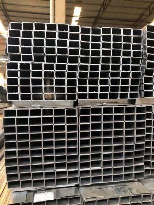 China Premium Greenhouse GB Standard Galvanized Square Pipe With 0.8mm Zinc Coating for sale