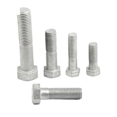 China 8.8 Grade Steel Hot Dip Galvanized Hex Bolt for sale