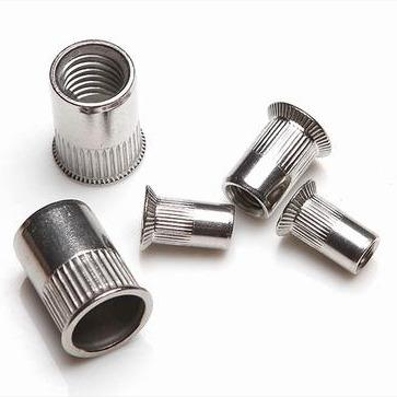 China Hot sale heavy industry rivet nut carbon steel flat head rivet nut for sale