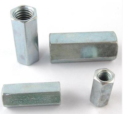 China DIN 6334 Heavy Industry Hex Coupling Nuts High Quality Stainless Steel Carbon Steel Nuts for sale