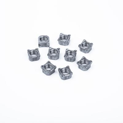 China Heavy Industry Steel Single Nut DIN 928 Square Welding Zinc for sale