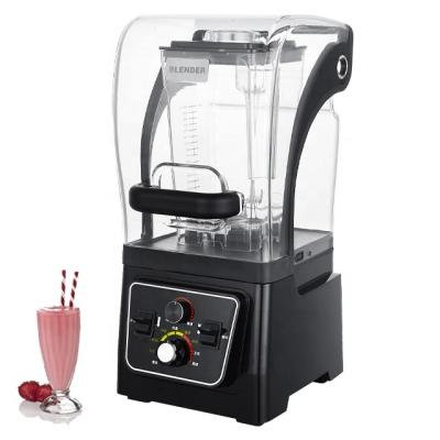 China 2023 High Power Multifunctional Smoothie Maker Blender Electric Blender Fruit Juicer Commercial Food Processor for Ice Cream Crushing Milkshake for sale