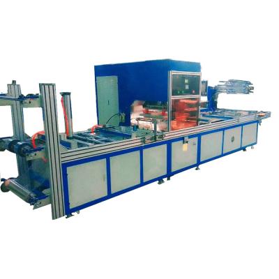 Cina Automatic PVC PLC Control Of PVC Folders Bag Making Machine in vendita