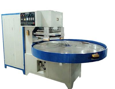 China PVC PLC Controlled Rotary High Frequency PVC Welding Machine for sale