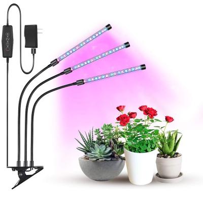 China Seed Starting SHENPU Usb Led Desk Grow Lamp Head Light 3 AC 85 - 265V 30W Gooseneck Plant Light Led Grow for sale