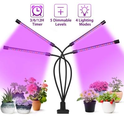 China Seed Starting SHENPU Full Spectrum Led Desk Plant Grow Light Desk Grow Lamps Plant 4AM Lights With Clip for sale