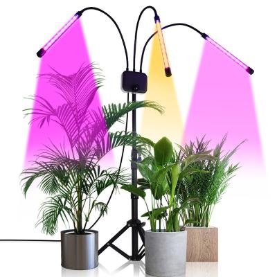 China Seed Starting SHENPU Usb Led Grow Lamp 3 Head Clamp Lamp Grow Light Succulents Desktop Plant Stand Light for sale