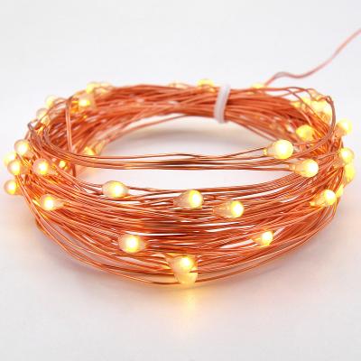 China SHENPU Festival Christmas Lights Decoration 50 Led Fairy Lights Copper Wire String for sale