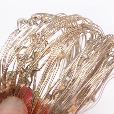 China SHENPU 2019 Festival Outdoor Led String Christmas Lights Remote Control Power Supply Copper Wire Lamp String for sale