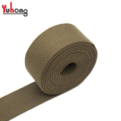 China High Tenacity 50mm Wholesale High Quality Twill Striped Cotton Webbing Tape for sale