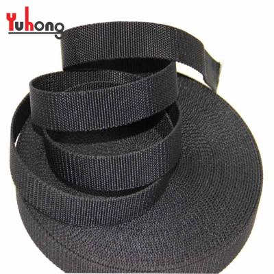 China High tenacity 20 mm black nylon webbing for sale