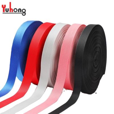 China High tenacity imitation nylon webbing 50mm multicolor luggage backpack seat belt wholesale 20mm 25mm 32mm 38mm for sale