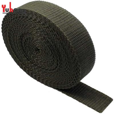 China High Tenacity Rainbow 10 Yard Webbing Strap Tape Polypropylene Nylon Webbing for sale