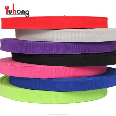 China Factory Wholsale PP Polyester High Tenacity Jacquard Webbing Dog Collar Sling Eco-friendly Safety Belt Printed Lining Nylon Dye Webbing for sale