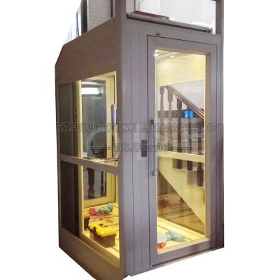 China Factory Elevators Didrect Factory Elevator Prices Villa Elevator Stable Residential House Elevator Home Elevator Panoramic Glass Elevator for sale