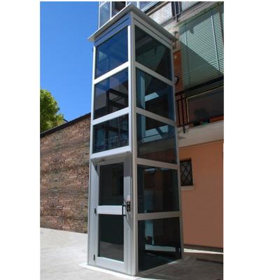 China Small Elevator Residential Home Elevator Glass Passenger Elevator Residential Elevators for sale