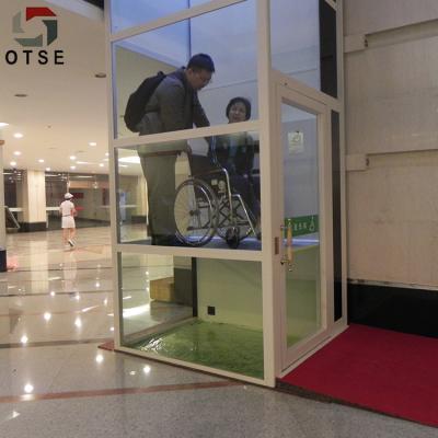 China Residential Elevators Small Home Elevator Screw Platform Wheelchair Lift for sale