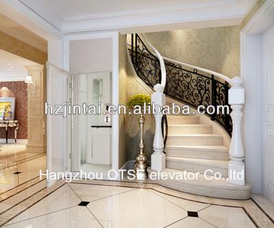 China Residential Glass Panoramic Elevators Villa Elevator Panoramic /small Passenger Elevator for sale