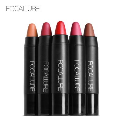 China FOCALLURE Cosmetics Brands 19 Color Fashion Waterproof Matte Lipstick Makeup for sale