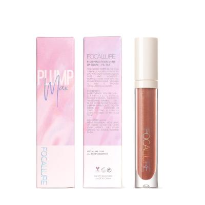 China Moisturizing FOCALLURE 2020 New Design 24 Hours Lasting Non-Wrinkle Moisturizing To Shimmer Glossy Lip Gloss Makeup For Lips for sale