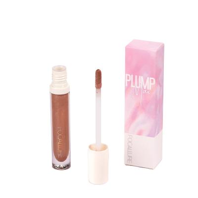 China Low MOQ FOCALLURE 2020 Newest Texture Lip Gloss Long Lasting Glossy Lip Gloss Makeup Non-sticky Long Lasting Wholesale for sale