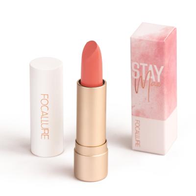 China 2020 Wholesale FOCALLURE New Arrival Cruelty Lipstick Non-stick-cup Waterproof Lipstick Free Waterproof Cosmetics for sale