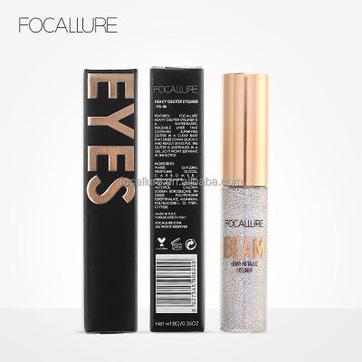 China Focallure China Wholesale Goods Waterproof Glitter Five Colors Liquid Eyeliner for sale