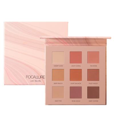 China Focallure 2018 New Low MOQ Eyeshadow Next 9 Waterproof Colors Halloween Makeup Eyeshadow Wholesale Palette for sale