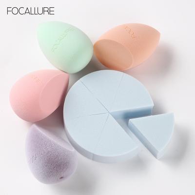 China 2020 FOCALLURE Best Soft Super Bouncy Face Makeup Sponge Wholesale Colorful Beauty for sale