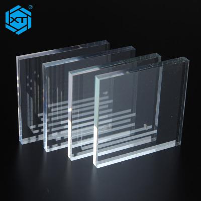 China Signage Scratch Resistant 10mm Pmma Perspex Board Cast Feet Ultra-Thick Transparent Clear Acrylic Sheet for sale