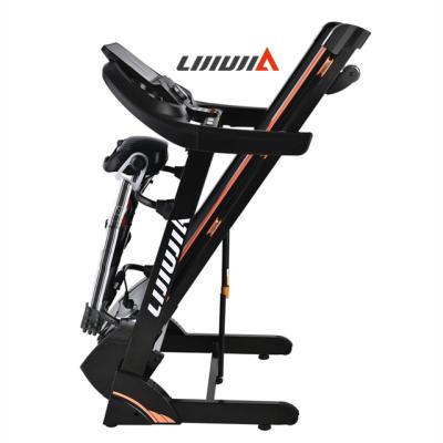 China Treadmill 120kg Home Electric Foldable Semi-Commercial Exercise Incline Gym Equipment Running Machine Lijiujia for sale