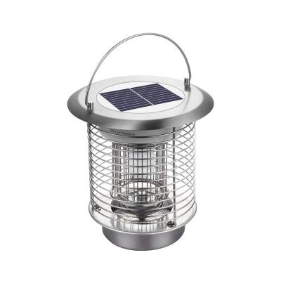 China Led 2 In 1 Indoor Solar Outdoor Home Mute Catcher Usb Anti Moustiques Bug Zapper Trap electron recharge mosquito killer lamp for sale